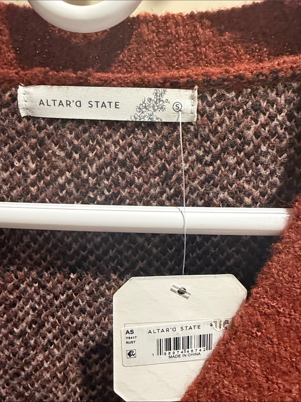 NWT (S) Altar'd State Zora Tiger Cardigan - Picture 2 of 5